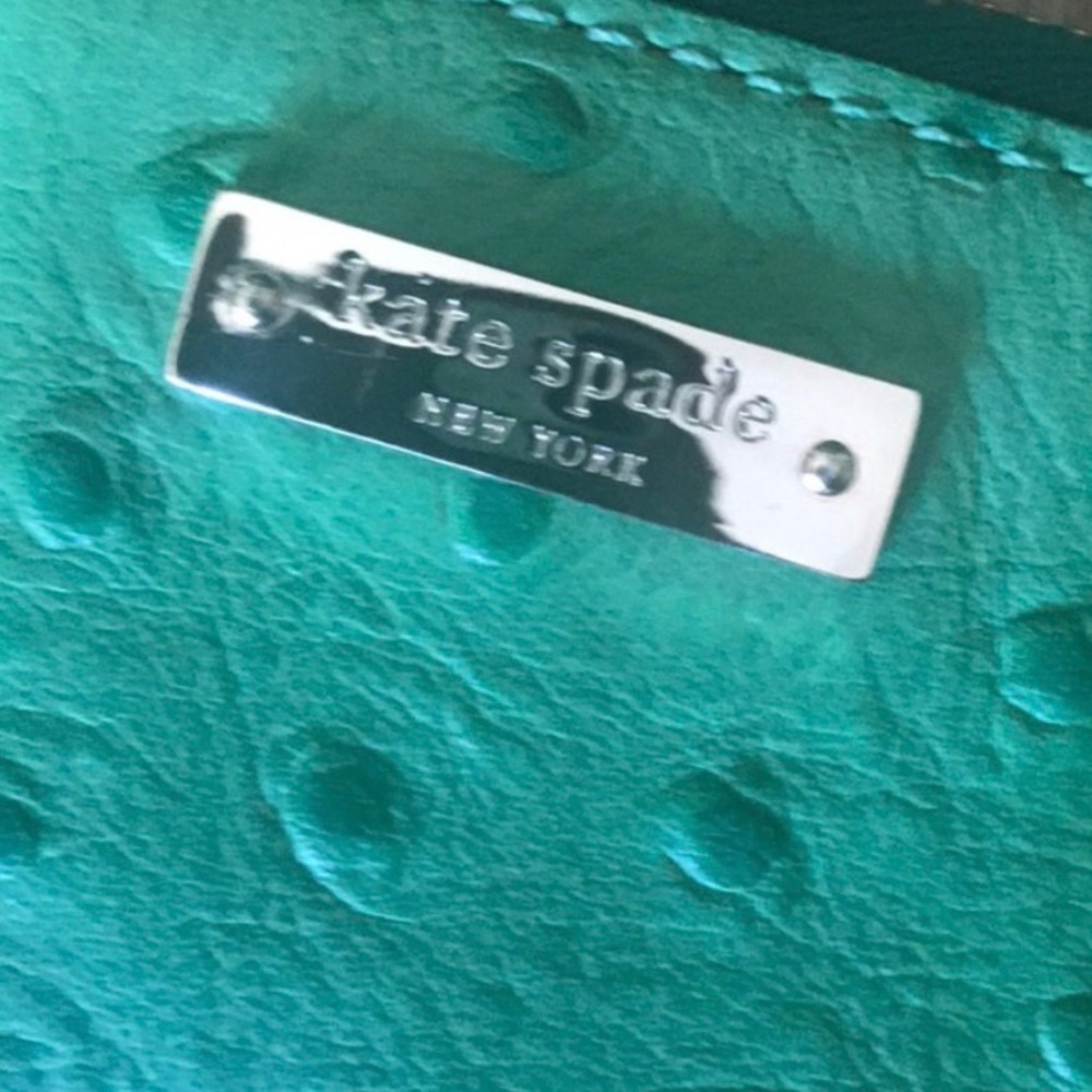 Kate Spade Green clutch - Picture 4 of 5